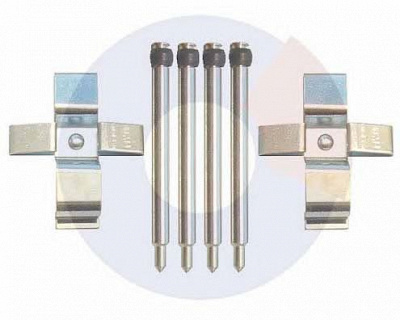 CARRAB BRAKE PARTS 2405 -  Комплектующие, колодки дискового тормоза